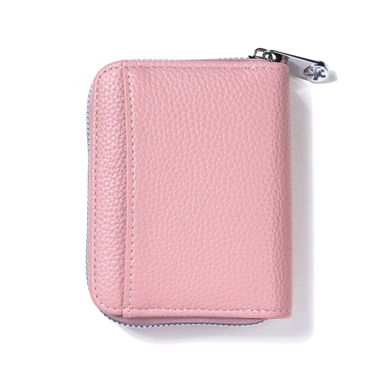 New Simple PU Leather Coin Purse Zipper Mini Wallets Portable Multi-coin Slots Money Bag Card Holder Short Purse for Women Men