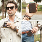 Portefeuille Magic Wallet  en cuir véritable - Pop-Up & RFID