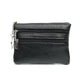 Porte-monnaie multi-compartiments en cuir PU avec porte-clés – Petit format compact