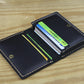 Porte-cartes en cuir véritable pour homme et femme – Porte-cartes de luxe, avec plusieurs emplacements pour cartes, style business
