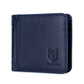 Portefeuille homme cuir véritable compact bifold RFID avec porte-cartes et photo