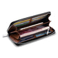 Pochette long portefeuille en cuir de vachette pour homme