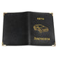 Porte-documents voiture en cuir PU pour permis et papiers auto style vintage russe
