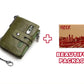 Portefeuille homme cuir véritable RFID avec chaîne zippé compact personnalisable