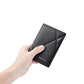 Portefeuille Vertical Ultra-Mince en Cuir - Porte-Cartes & Permis Multifonction