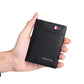Porte-Cartes Vertical  - Ultra-Mince & Cuir de Vachette Premium