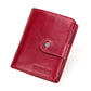 Portefeuille en cuir véritable Crazy Horse pour homme – Portefeuille avec porte-cartes, porte-monnaie et protection RFID, style vintage