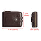 Portefeuille business  en cuir de vachette avec protection RFID