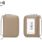 Porte-carte en accordéon avec protection RFID et porte-clés