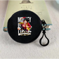 Porte-monnaie rond en peluche One Piece pour enfants et fans d'Anime