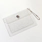 Portefeuille femme compact en cuir PU avec fermeture zippée et porte-cartes