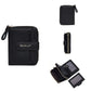 Portefeuille femme compact zippé en cuir PU RFID avec porte-cartes et poche monnaie
