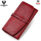 Portefeuille long en cuir véritable  avec protection RFID