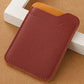 Porte-carte multi-usage ultra-fin en similicuir pour homme et femme