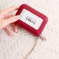 Porte-carte en accordéon avec protection RFID et porte-clés