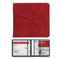 Porte-documents voiture homme en denim et cuir PU pour carte grise et permis