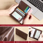Portefeuille homme ultra-slim en cuir PU avec protection RFID