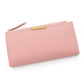 Portefeuille long femme en cuir PU avec multi-emplacements cartes et photo