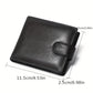 Portefeuille homme vintage en cuir de vachette avec protection RFID