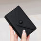 Porte-carte antivol RFID en cuir litchi pour femme