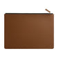 Porte-documents A4 en cuir avec fermeture zippée pour contrats et documents professionnels
