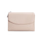 Portefeuille femme compact en cuir PU souple avec fermeture zippée et porte-monnaie