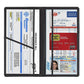 Porte-documents voiture imperméable en cuir PU pour carte grise et assurance
