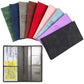 Porte-documents voiture homme en denim et cuir PU pour carte grise et permis