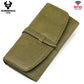 Portefeuille long en cuir véritable  avec protection RFID