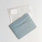 Porte-carte en cuir de vachette véritable personnalisable – Luxe minimaliste