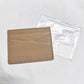 Porte-carte en cuir de vachette véritable personnalisable – Luxe minimaliste