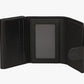 Portefeuille carte compact en cuir synthétique RFID avec porte-cartes sécurisé homme