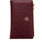 Portefeuille femme slim en similicuir avec porte-monnaie zippé et protection RFID