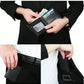 Portefeuille homme bifold en PU avec RFID et double fenêtre carte d’identité