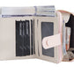 Portefeuille court à motif dinosaure mignon avec blocage rfid et bouton pression pour femme