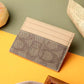 Porte-carte de luxe multifonction en cuir PU avec protection RFID