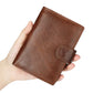 Portefeuille Homme en Cuir de Vachette Véritable 100% avec Protection RFID et Style Vintage