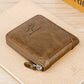 Portefeuille luxe pour homme en cuir PU avec protection RFID et poche monnaie - Style Business