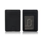 Porte-cartes homme en cuir PU effet fibre de carbone RFID ultra fin minimaliste