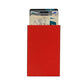 Porte-cartes RFID aluminium slim avec système pop-up portefeuille minimaliste sécurisé