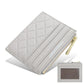Porte-carte Baellerry ultra-mince et élégant en cuir PU pour femme