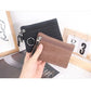 Porte-monnaie en toile avec fermeture éclair pour homme et femme - petit format
