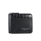 Portefeuille homme luxe en cuir avec protection RFID et poche monnaie zippée