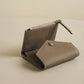 Portefeuille femme compact en cuir PU format enveloppe avec bouton pression élégant