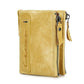 Portefeuille homme  en cuir de vachette Crazy Horse avec protection RFID