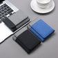 Portefeuille trois volets en toile - Compact et multi-emplacements
