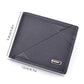 Portefeuille trifold tendance pour homme - Style urbain et format ultra-fin