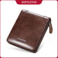 Portefeuille Business  en cuir de vachette - Sécurité RFID & Style Vintage
