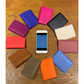 Porte-cartes slim en cuir de vachette véritable — Design luxe pour homme et femme