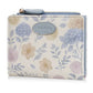 Portefeuille enfant à motif fille cartoon en cuir PU et porte-photo